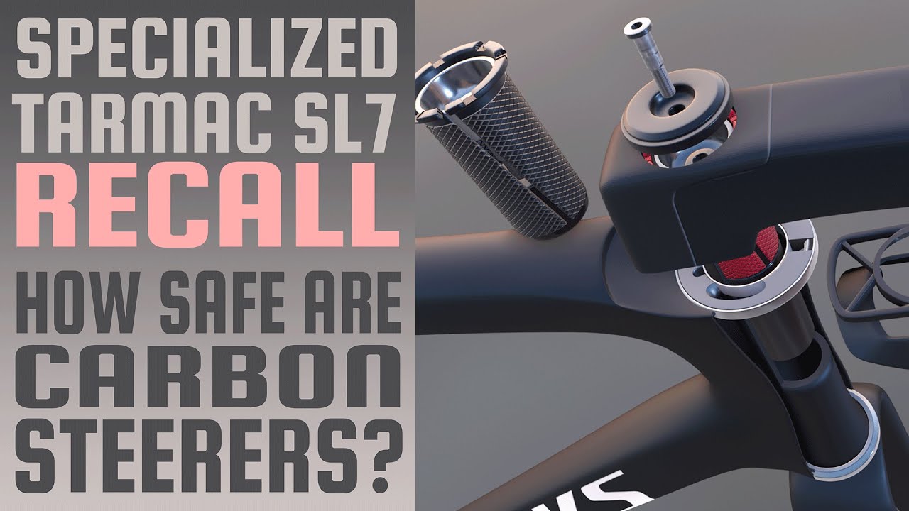 Отзыв Specialized Tarmac sl7 | Насколько безопасны карбоновые рулевые колонки? | 3D-анимация | Bi...