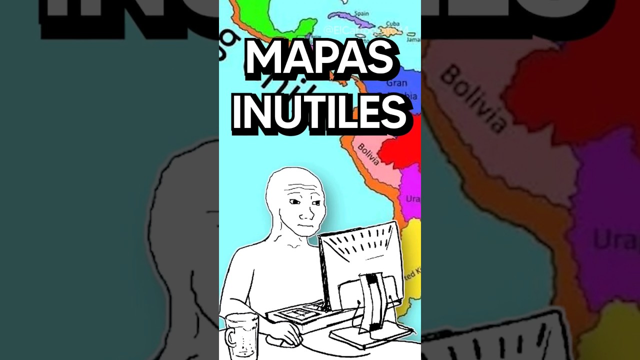 MAPAS SOLO PARA PERDER EL TIEMPO #mapa #shorts #mapshorts