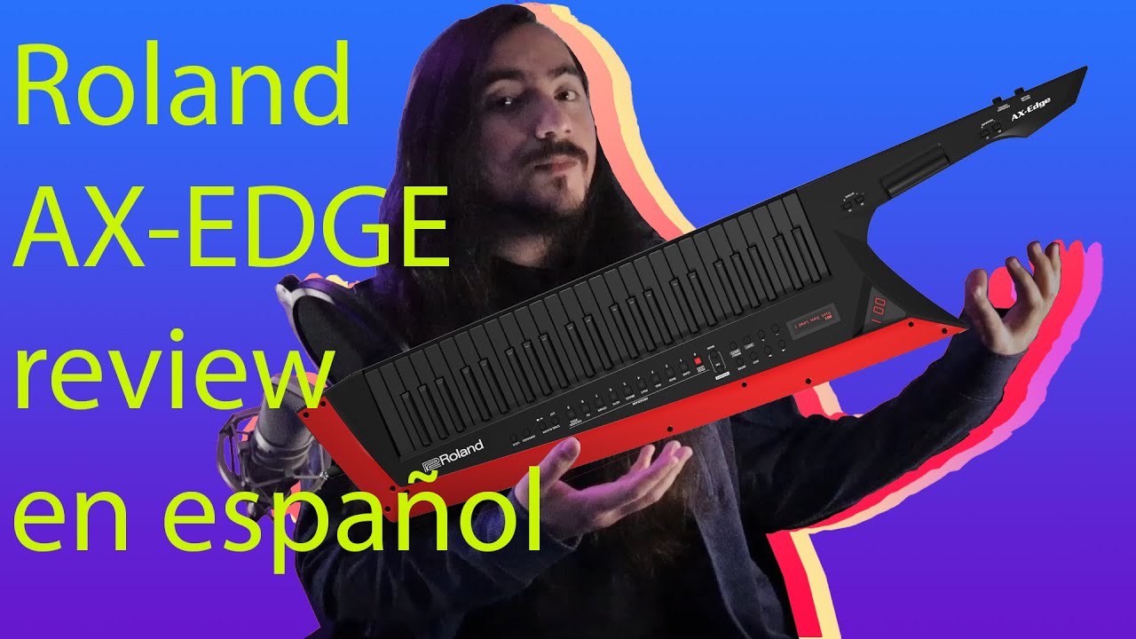 Keytar Roland AX EDGE review en español