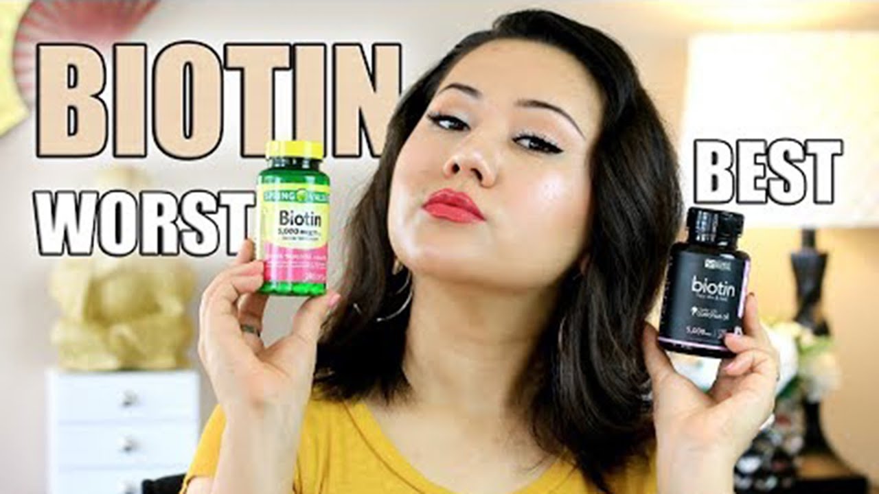 BEST AND WORST BIOTIN SUPPLEMENTS | BENEFITS AND SIDE AFFECTS | Sports Research vs Spring Valley