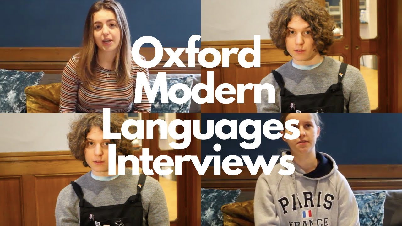 Oxford University Modern Language Interviews