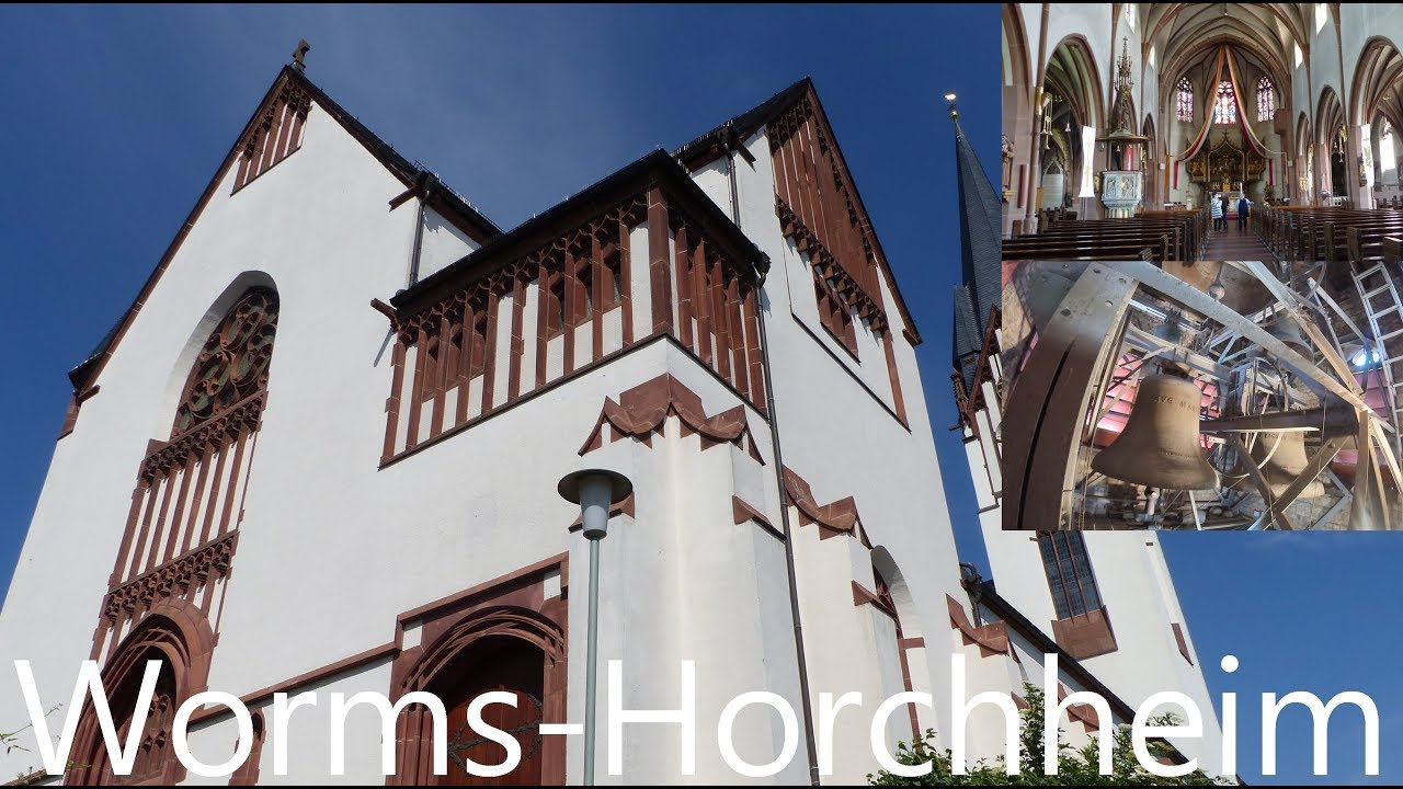 Worms (WO) Die Glocken der kath. Pfarrkirche Hlg. Kreuz in Horchheim 
