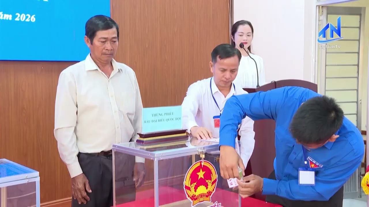 Xã Thạnh Phước sôi nổi trong Ngày hội bầu cử | TayNinhTV
