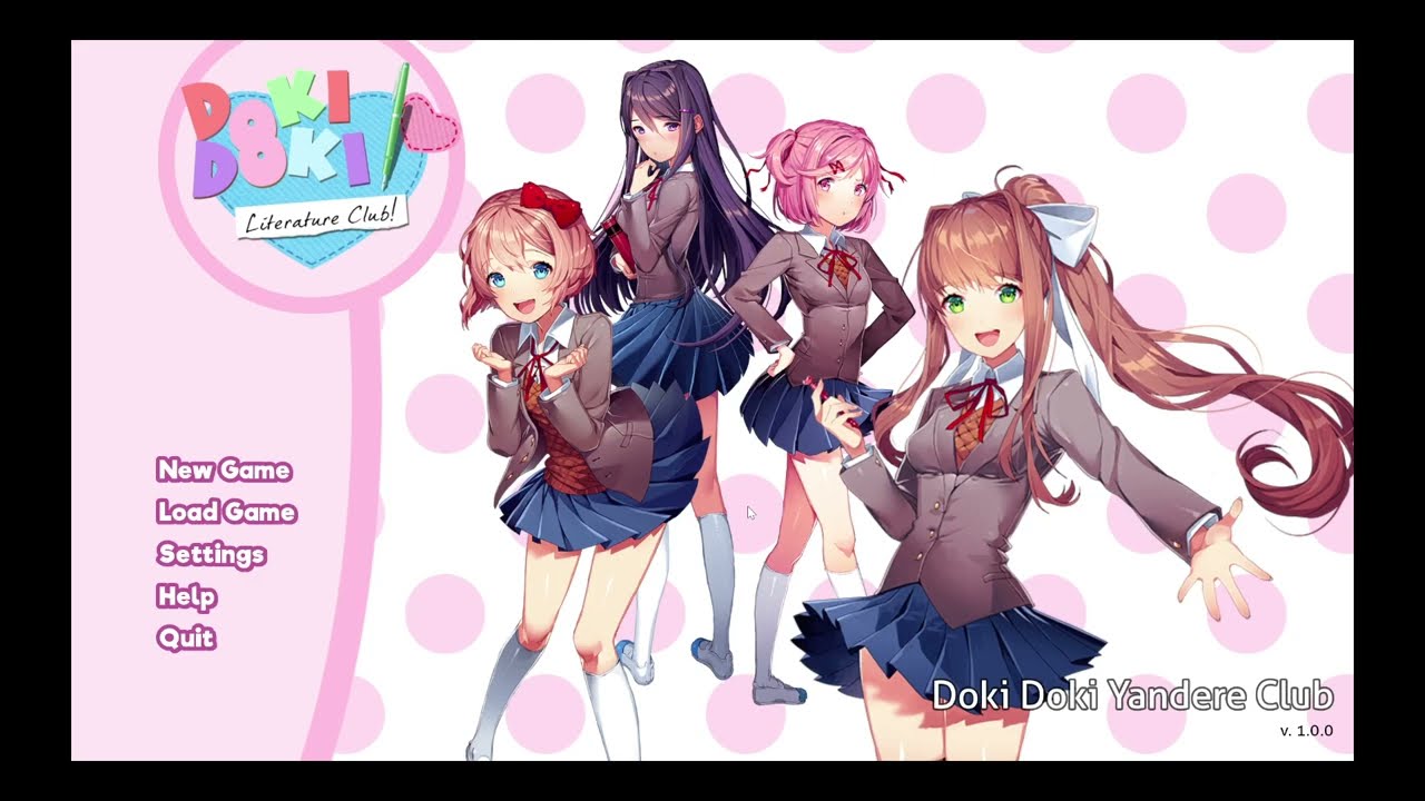 All the Girls Are Yandere… | Doki Doki:Yandere Club Mod