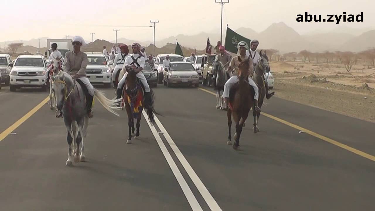 احتفالات آل حويمي بعيد الفطر  باام الزله يوم الجمعه 1437/10/3  المسيرة ( 1 )