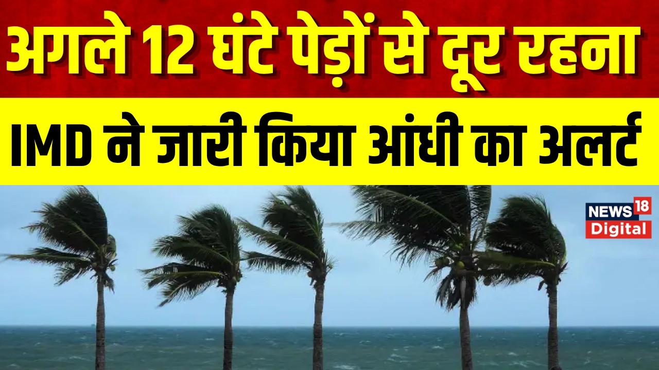 Weather Update  : 13 राज्यों में तूफानी आंधी-बारिश का अलर्ट, 100 की स्पीड से हवा | IMD | Monsoon