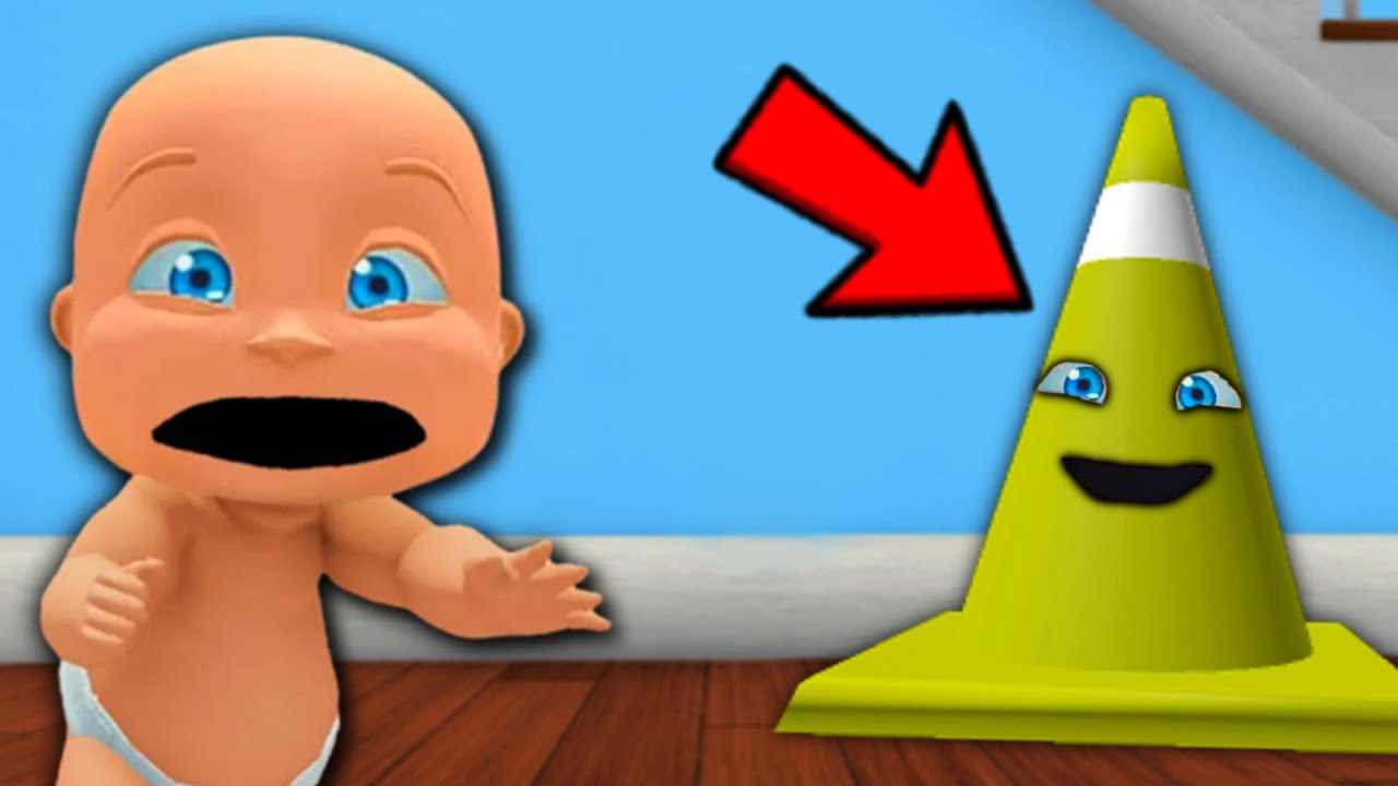 Baby Plays HIDE AND SEEK!