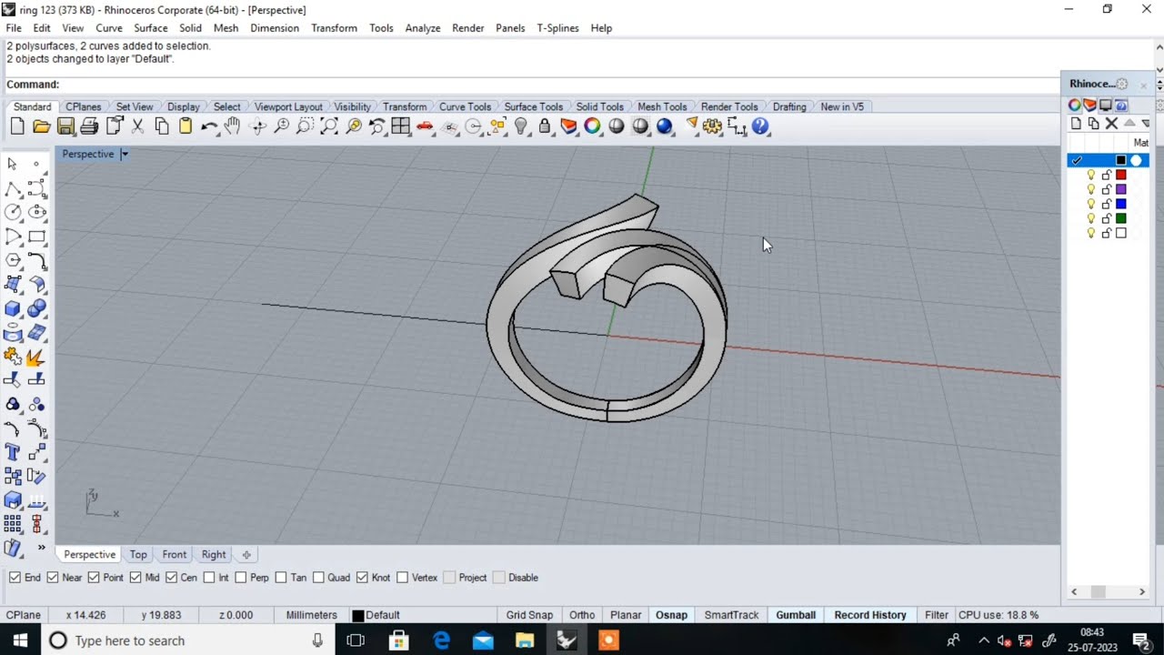 Ring//Ring simple//create a simple ring//রিং কি ভাবে করা হয়