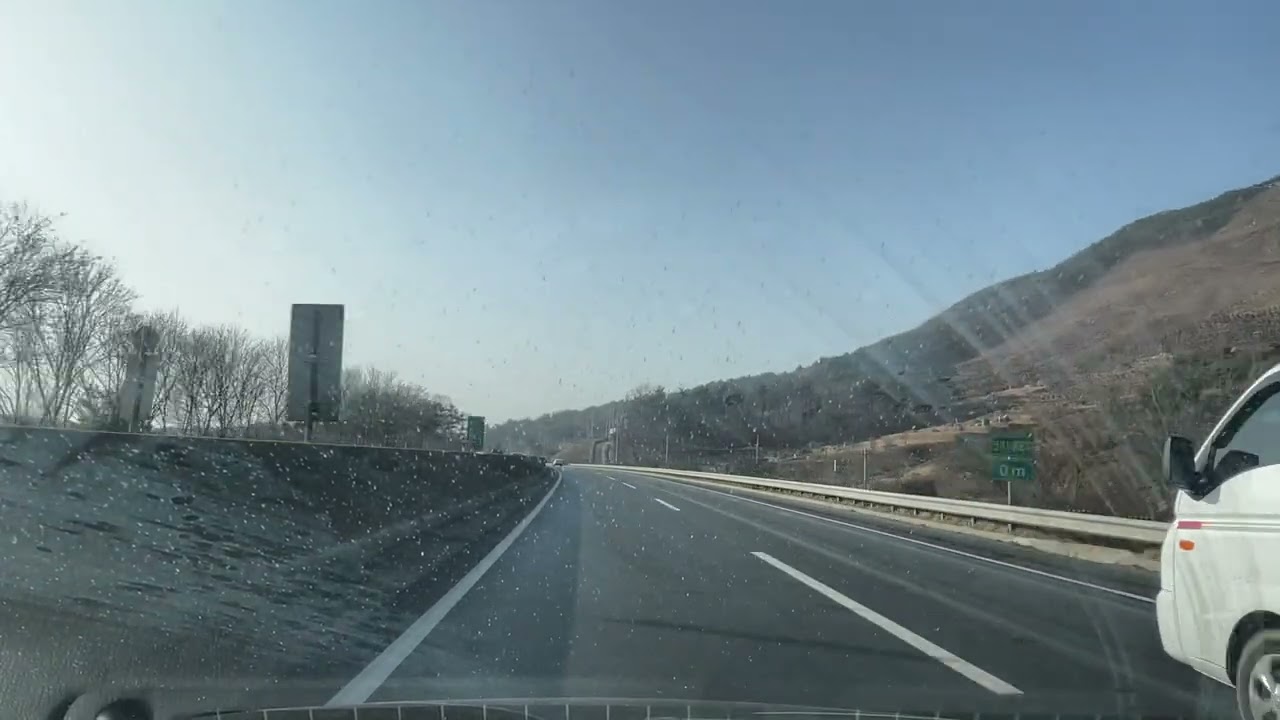 서해안고속도로 홍성 - 서천 드라이브 영상
