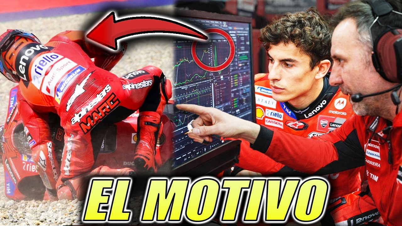 Las 2 CAIDAS de MARQUEZ HOY NO son casualidad 😳 Los DATOS lo DEMUESTRAN...