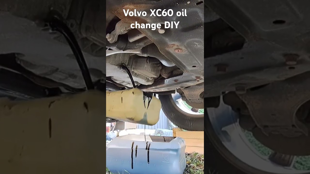 Volvo XC60 oil change DIY 