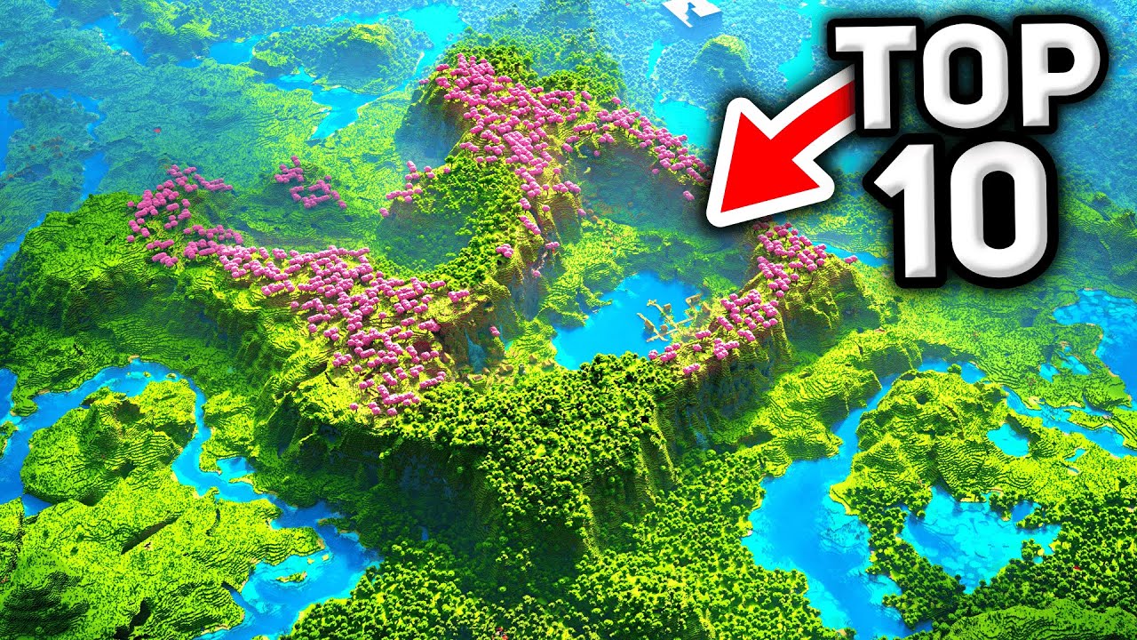 NEW Top 10 BEST Minecraft 1.21 Seeds! (Bedrock & Java)