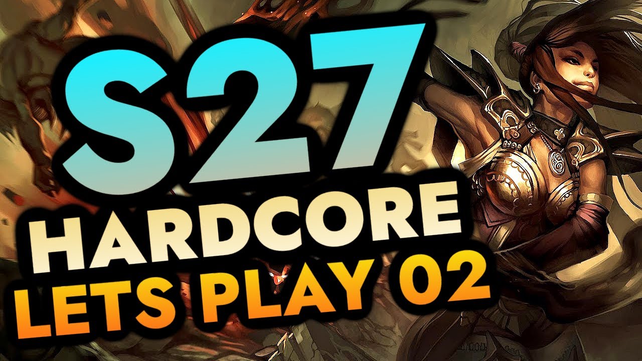 S27 HARDCORE LET'S PLAY | EP:02 BAD LUCK - LIGHT'S CALLING DIABLO 3 SEASONAL WIZARD