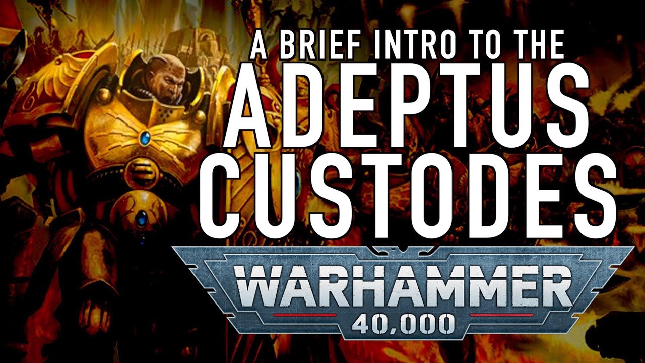 40 Facts and Lore on Adeptus Custodes in Warhammer 40K How to Paint Adeptus Custodes Vertus Praetors