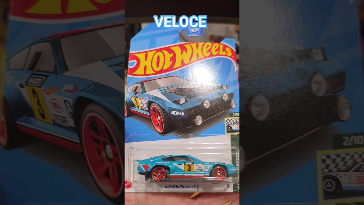 Распаковка набора Dimachinni Veloce Hot Wheels Retro Racer #hotwheels #unboxing #shorts