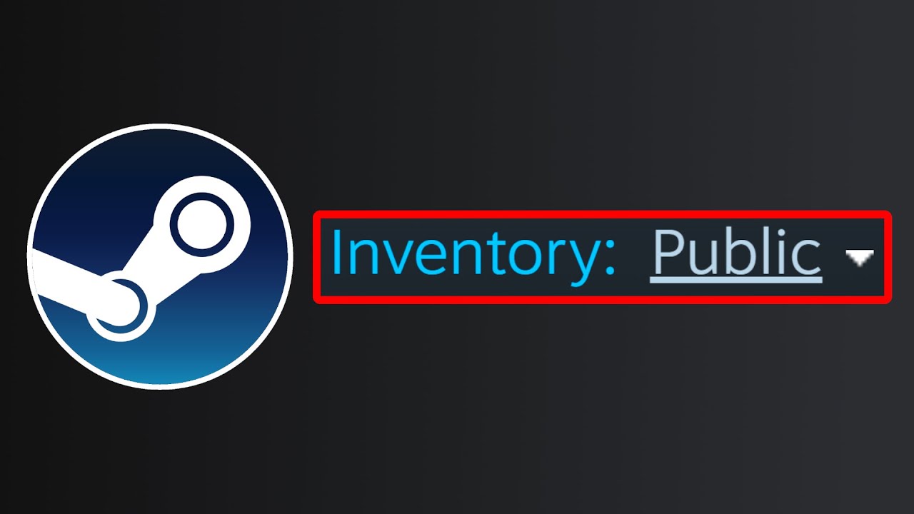 How To Make Steam Inventory Public