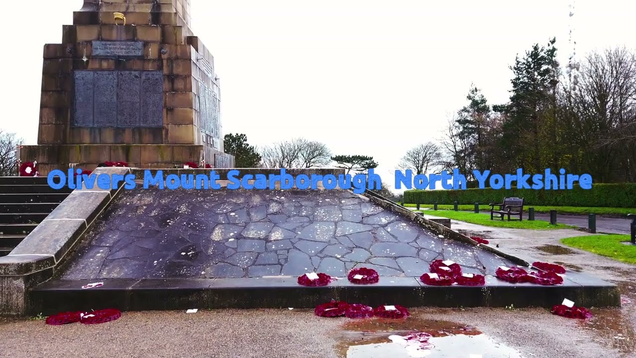 Windy December in Scarborough Olivers Mount Drone footage