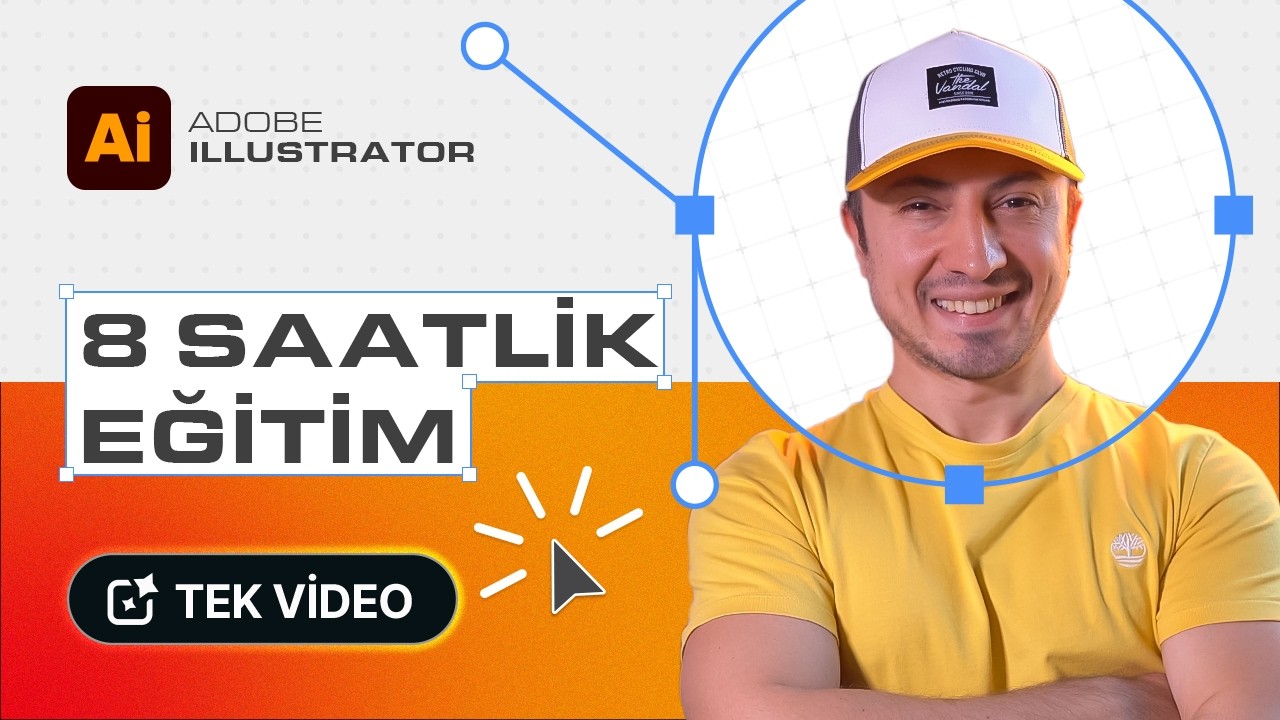 Başka Videoya Gerek Yok! 8 Saatlik Dev Illustrator Rehberi