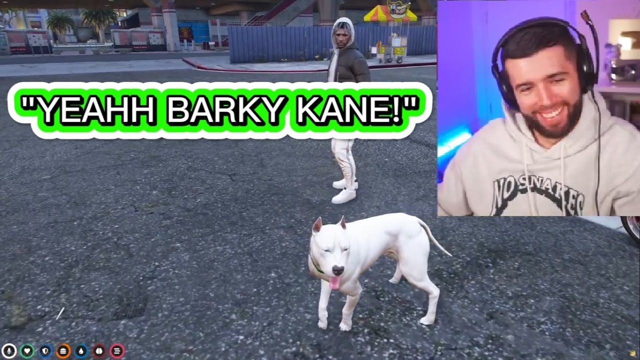 Tommy T Gives Sparky A Present For Barky Kane | GTA Mandem NoPixel 3.0