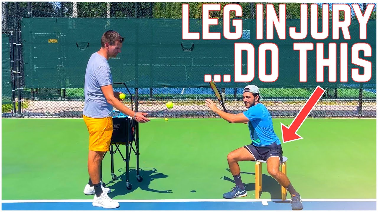 How to Practice Tennis While Injured | Thomas Muster Style 🙌