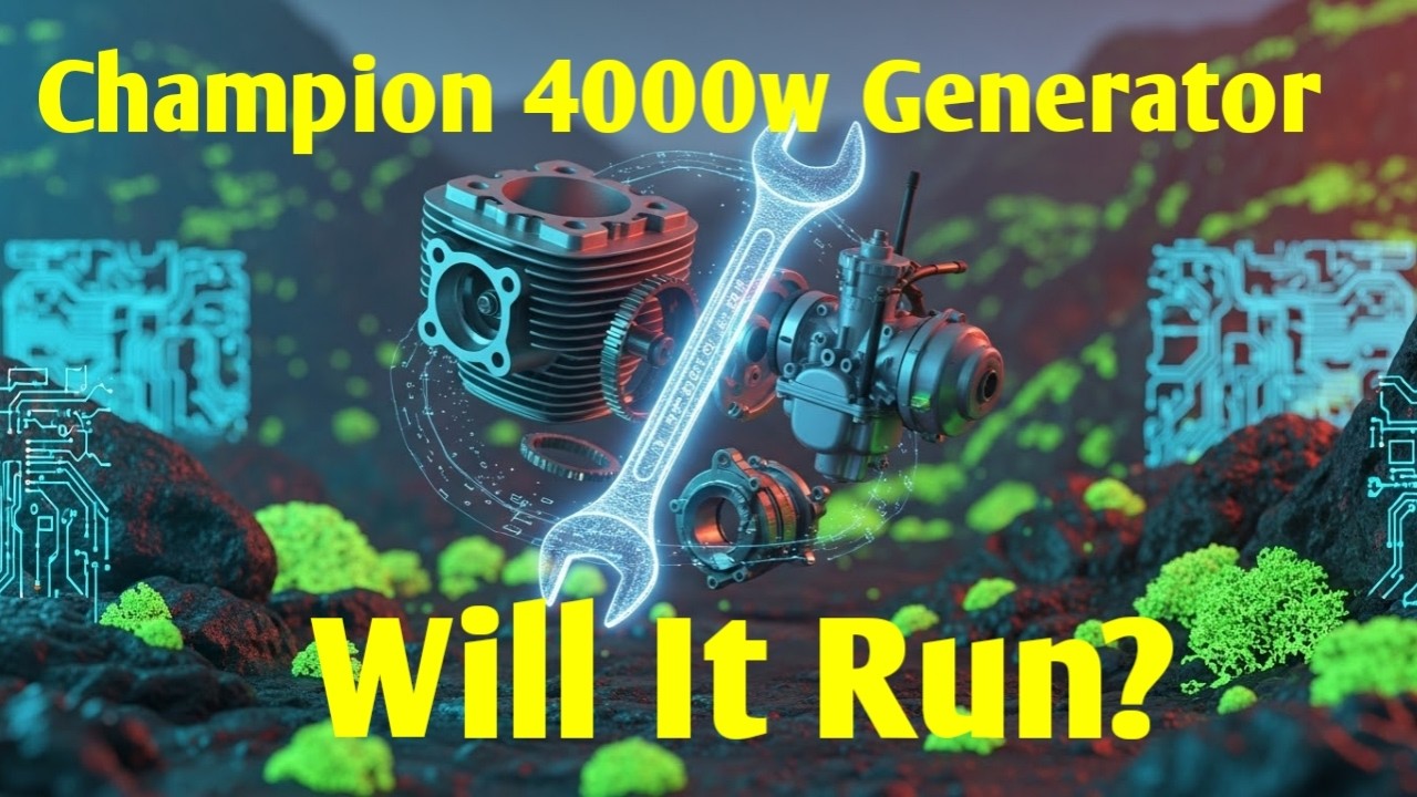 Free 4000 Watt Generator Will it run | Do it yourself small engine repair
