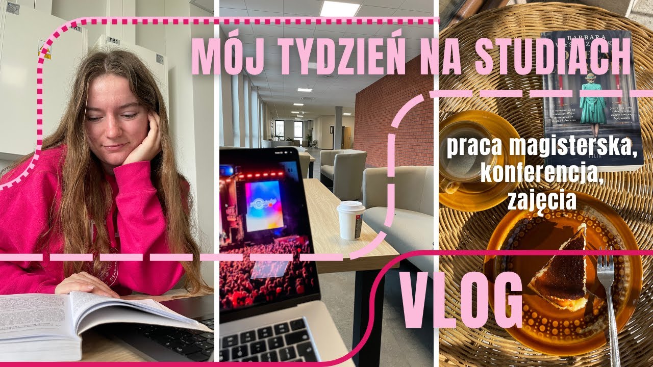 kończę pierwszy rozdział magisterki ✍🏼 wstałam o 6:00, by to zrobić || TYDZIEŃ NA STUDIACH 🎓