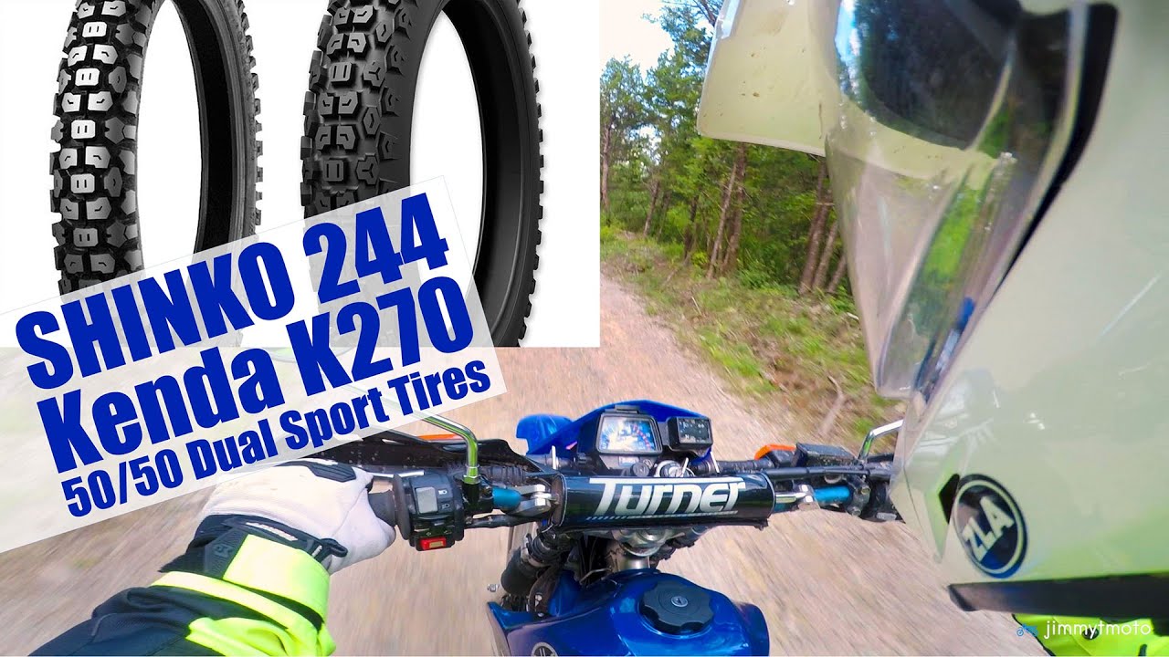 Shinko 244 и Kenda K270 — недорогое сравнение шин Dual Sport 50/50