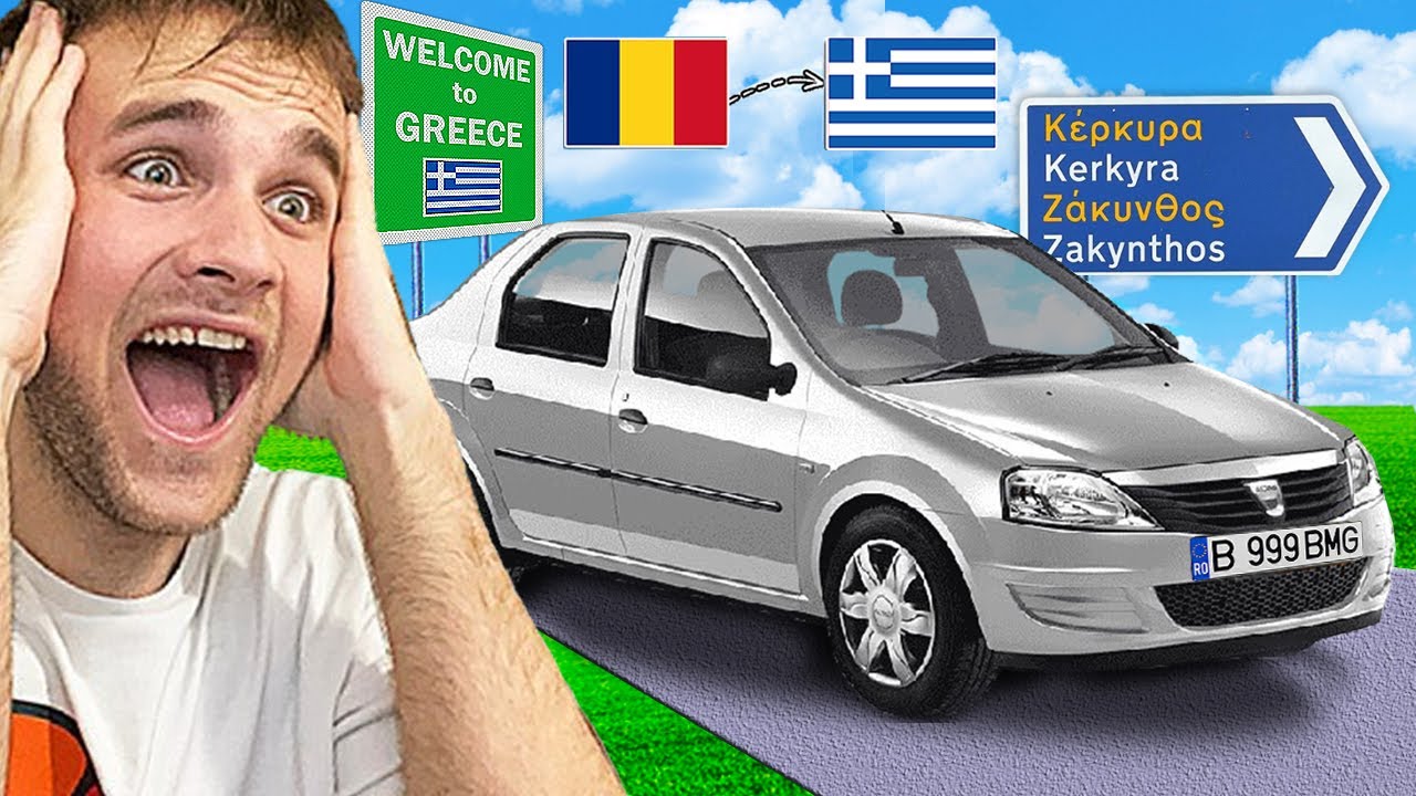 MERG cu LOGAN 1.4 din ROMANIA in GRECIA! - Euro Truck Simulator 2