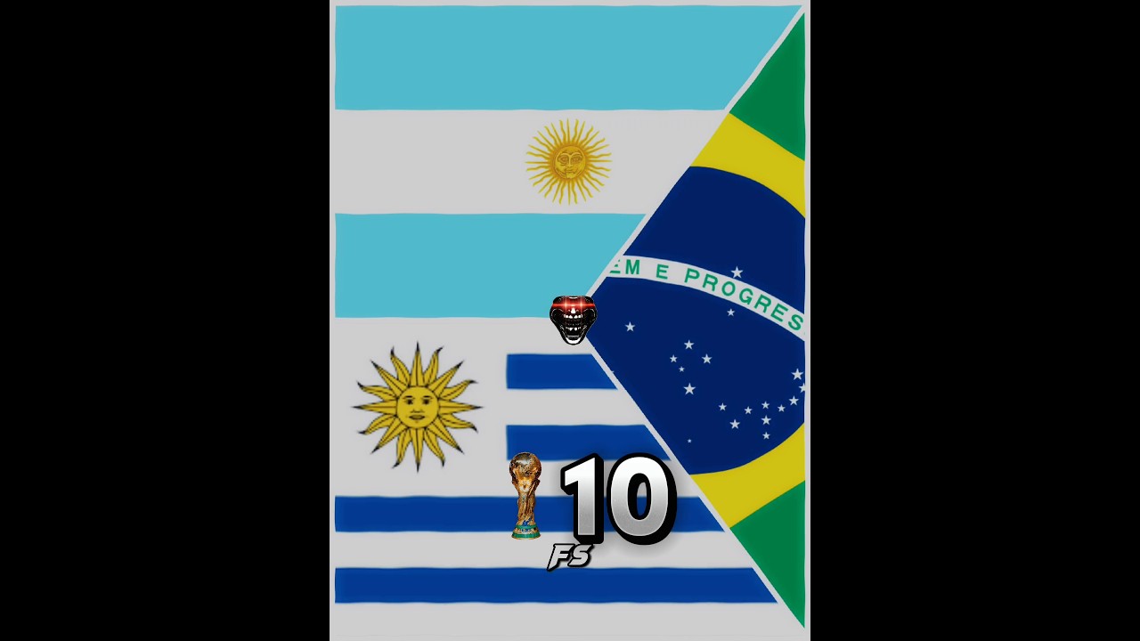 Europe vs South America 🤩🥶🥵🔥☠️||#euro #copaamerica #worldcup #shorts