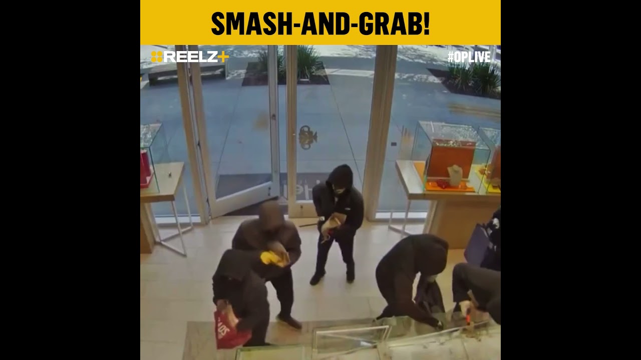 25 Suspects Storm Jewelry Store in Broad Daylight