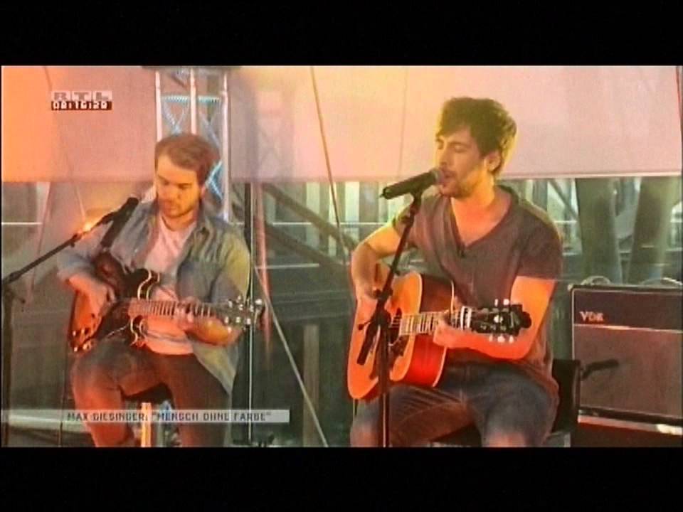 Max Giesinger 'Mensch ohne Farbe' Live, 25.2.2014