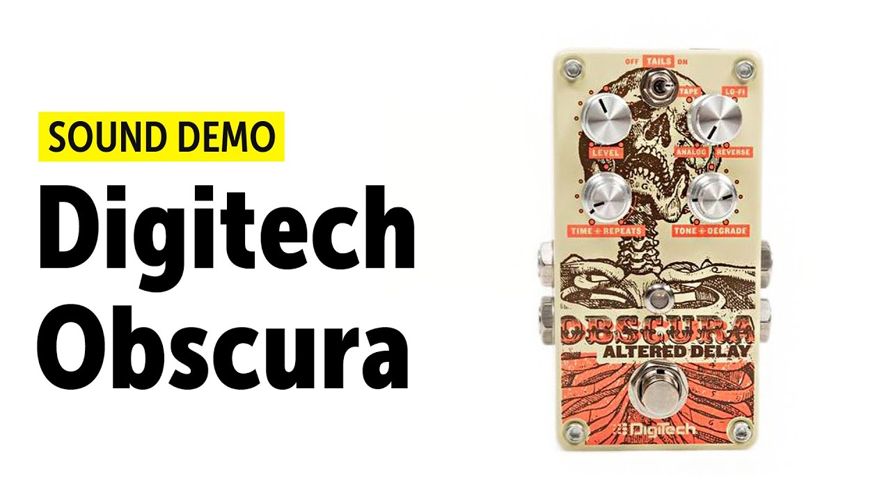Digitech Obscura Sound Demo (no talking) with Novation Peak