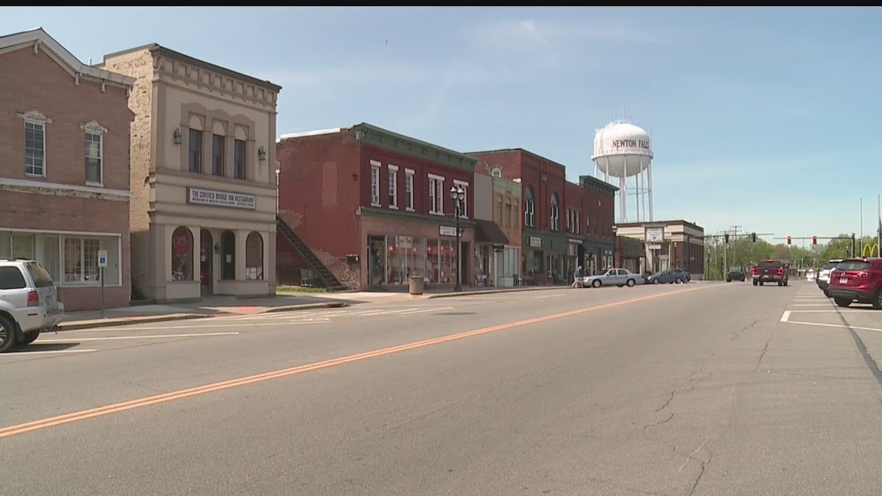 Newton Falls debuts monument in honor of overcoming storm 37 years ago
