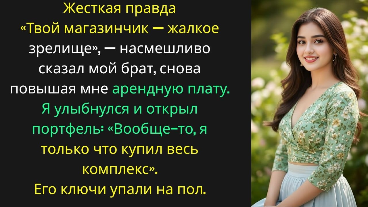 Они смеялись над моим небольшим бизнесом, а потом узнали, что я владею их зданием.