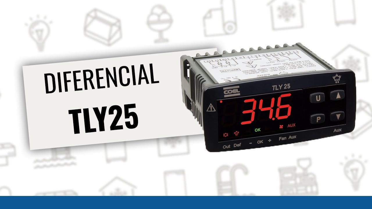 Controlador Coel TLY25 - ajuste do diferencial