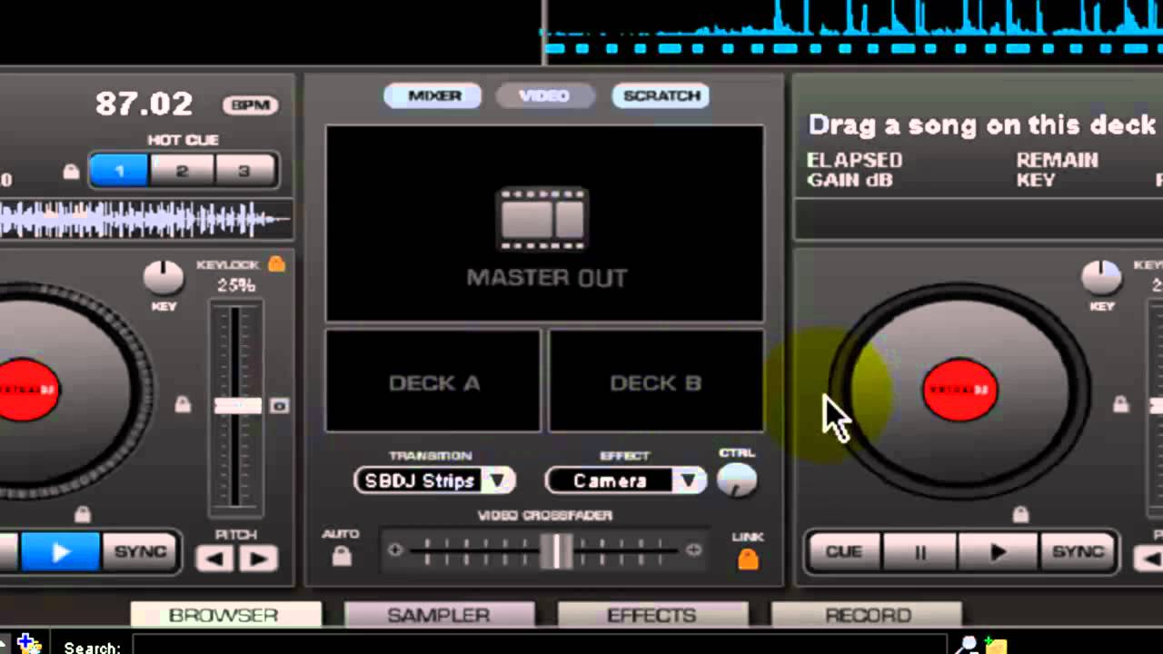 Virutal DJ 7 tutorial pt.1 (overview)