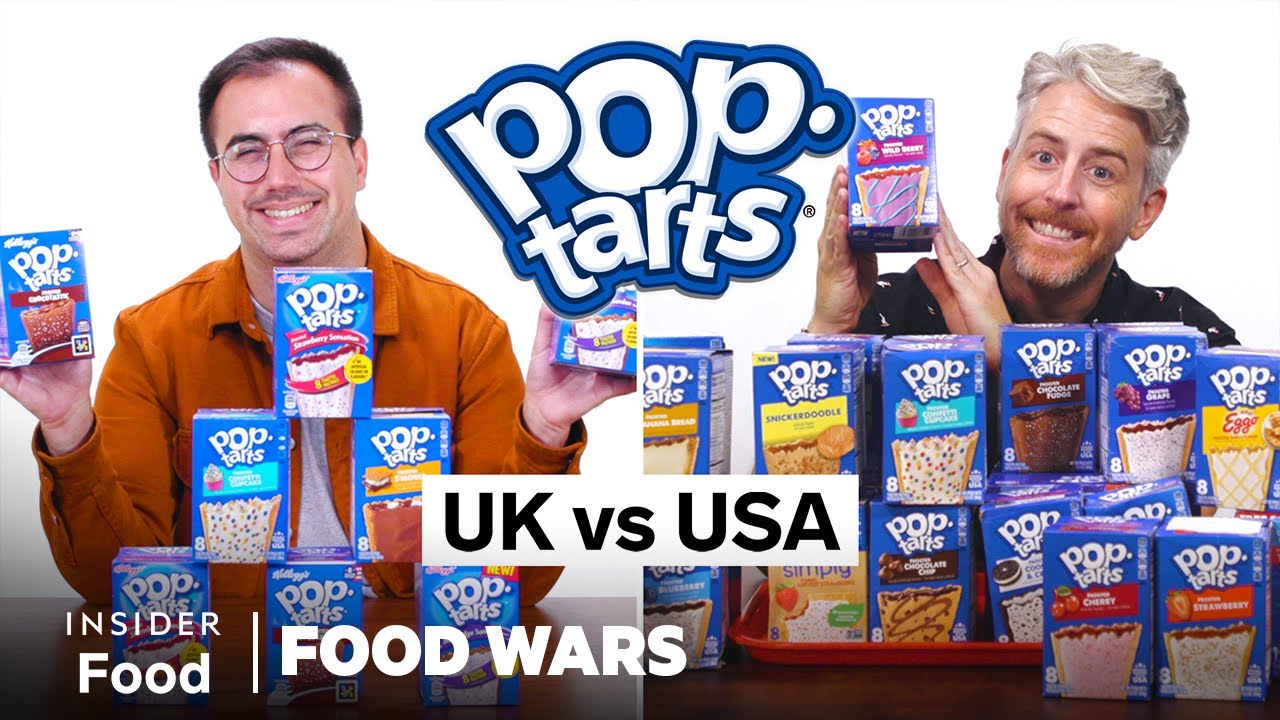 US vs UK Pop-Tarts | Food Wars | Insider Food