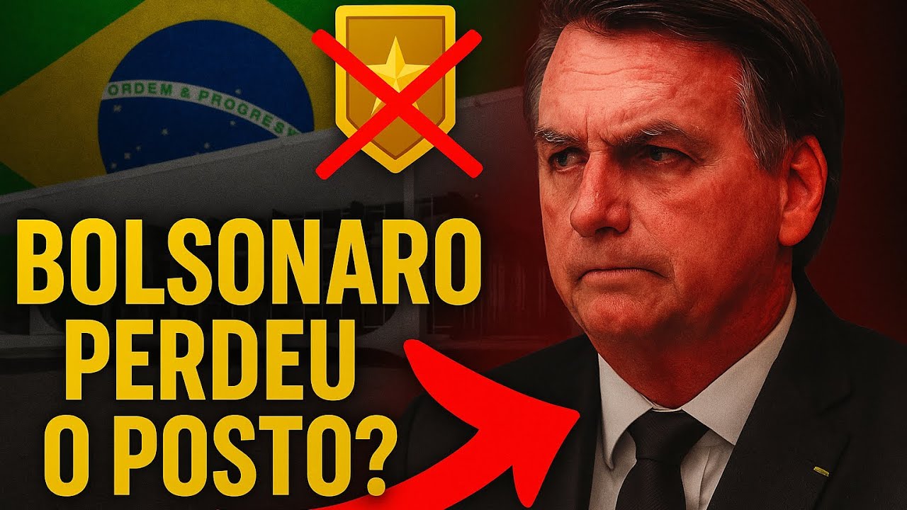 Bolsonaro deixa de ser capitão? Entenda a perda do cargo público e do posto de Oficiais.