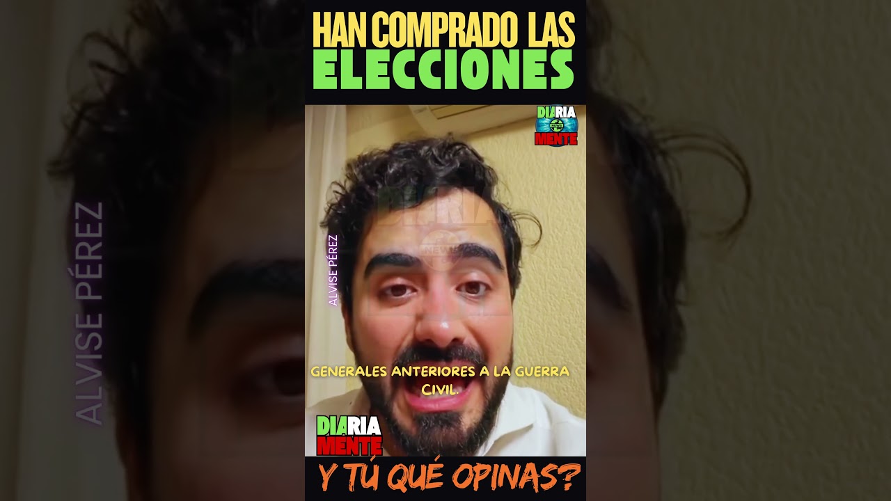HAN COMPRADO LAS ELECCIONES!!??Y TÚ QUÉ OPINAS? 