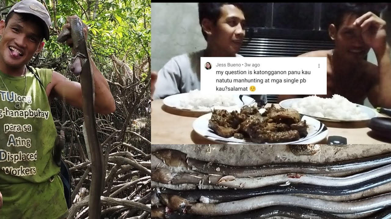 IGAT HUNTING / MANGROVE EEL FISHING PART 2. | CATCH AND COOK w/ Q & A, KULITAN. | Katongganon