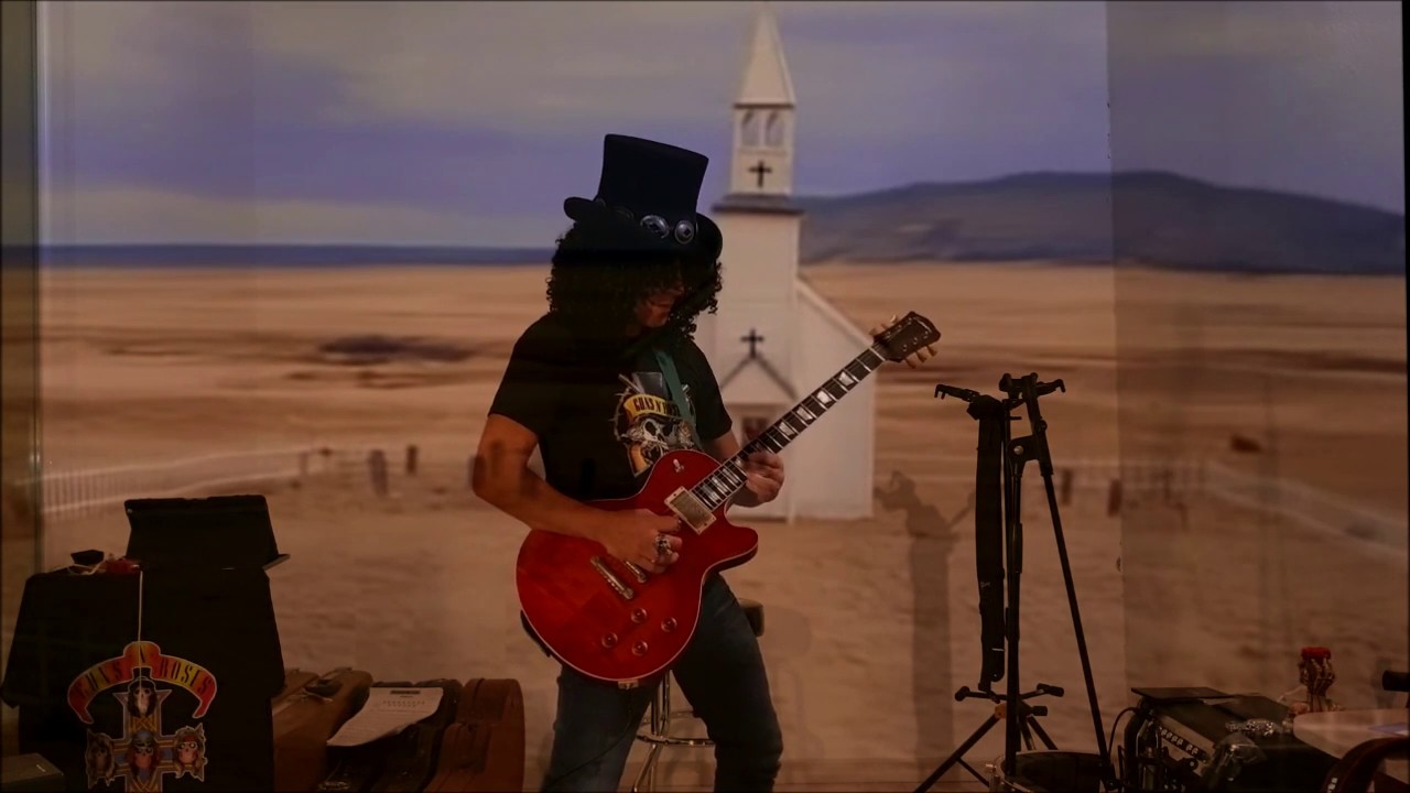 Slash - Eastman SB59 / v - Guns N' Roses - November Rain - (Full guitar cover) - Slash Solo #Slash