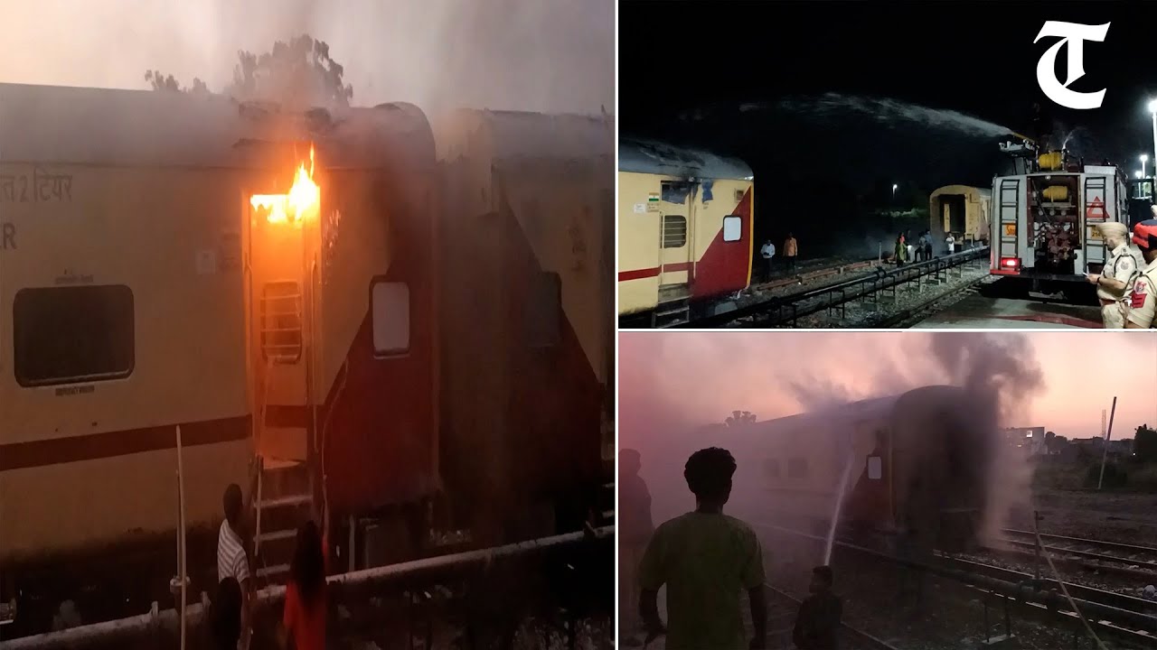 Fire breaks out in AC coach of Hoshiarpur-Delhi Express train