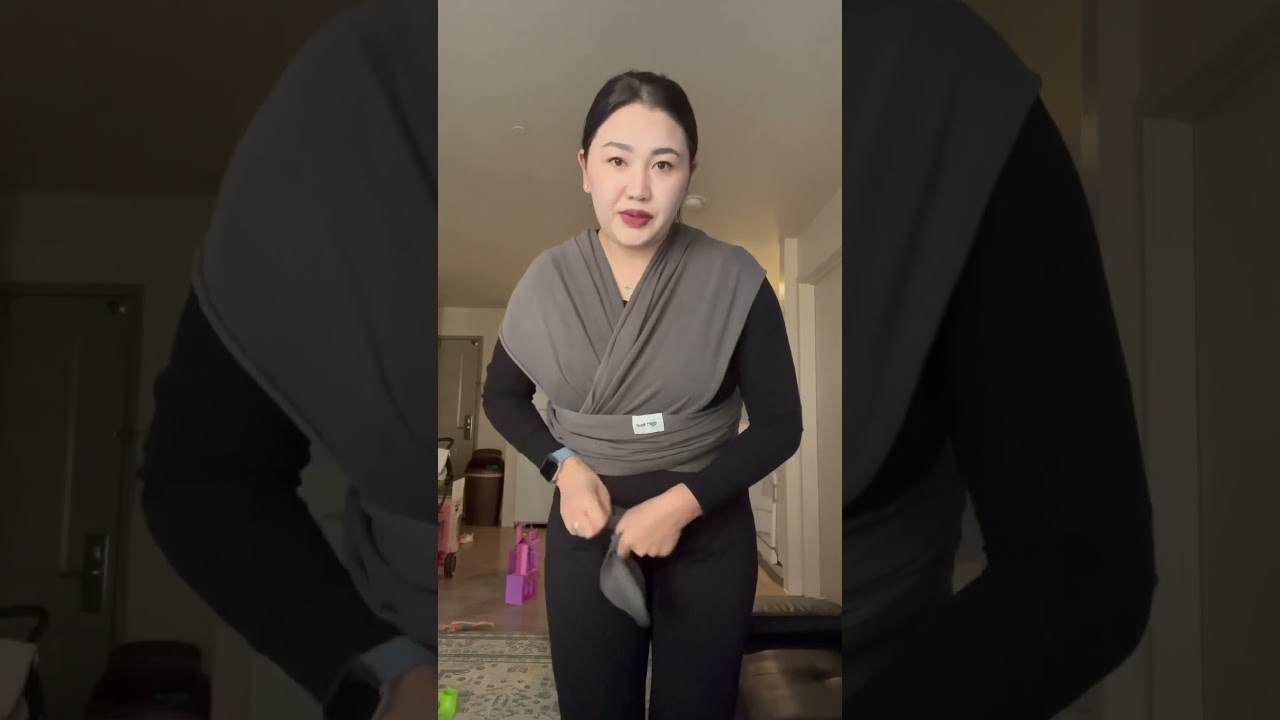 Как пользоваться слингом? #слингомама #слинг #дети