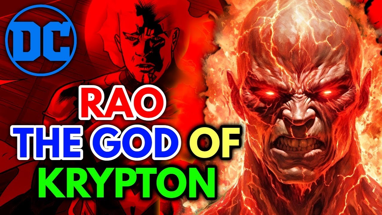 Rao Origins - The God Of Superman's People In Krypton Who Could Obliterate Any Planet As He Pleases