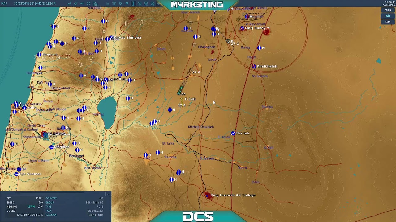 DCS Síria - Campanha Multiplayer Online