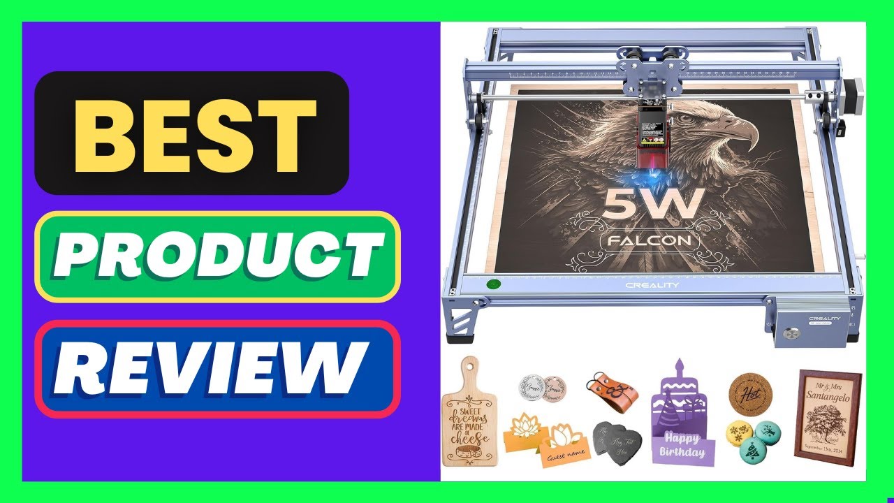 Creality Falcon 5W Laser Engraver Machine