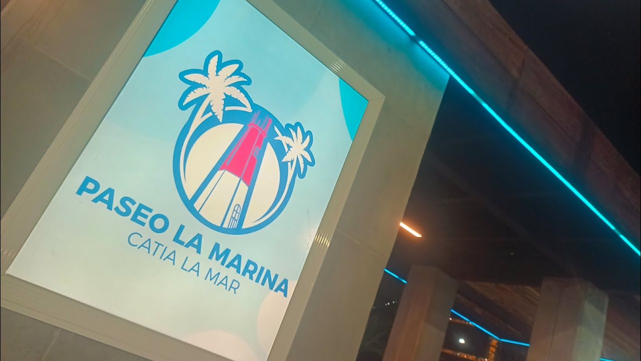 ASÍ ES la nueva cinta costera, La Guaira. 🇻🇪🇻🇪      Paseo La Marina.