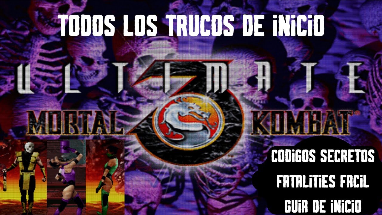 Ultimate Mortal Kombat 3 Trucos o Códigos Secretos de Inicio Para SNES