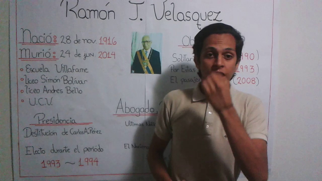Historia de venezuela. Ramon J. Velasquez
