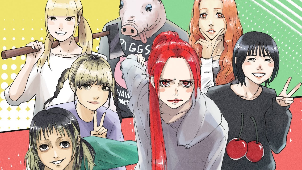 【イラストメイキング】PIGGS　Illustration Process